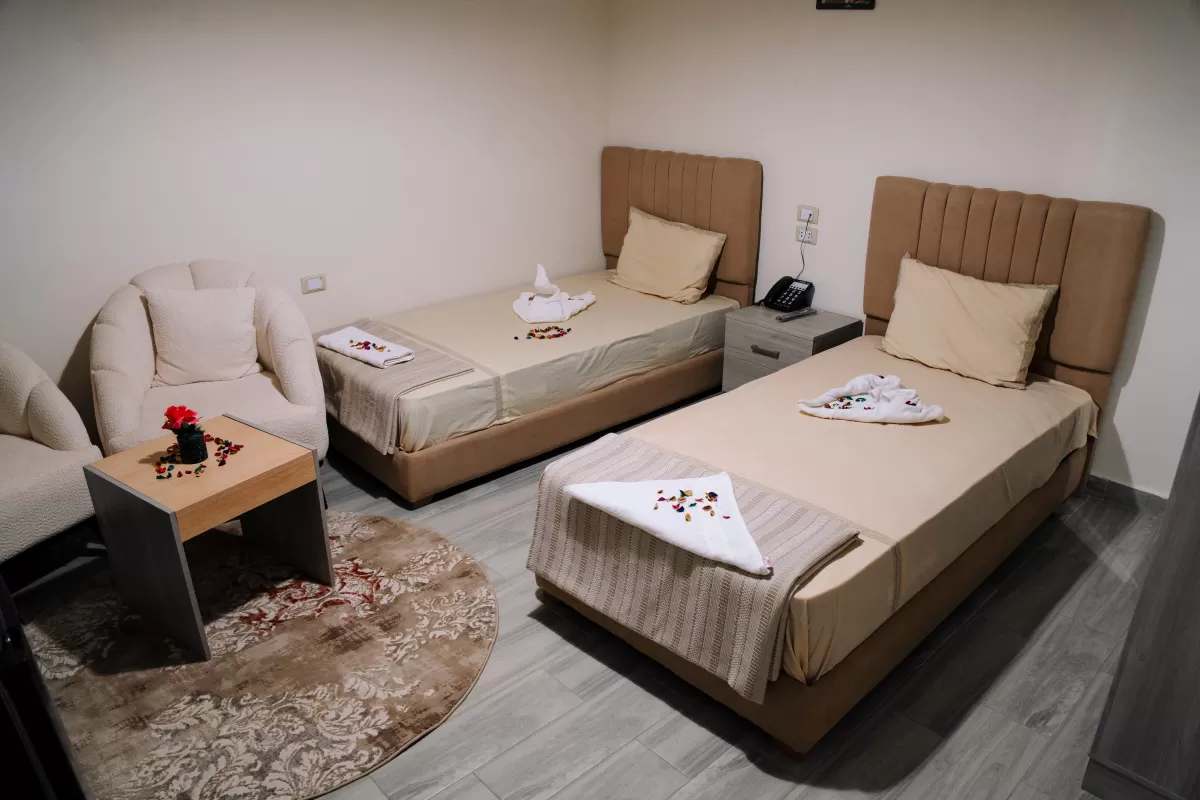 Double room with city view
