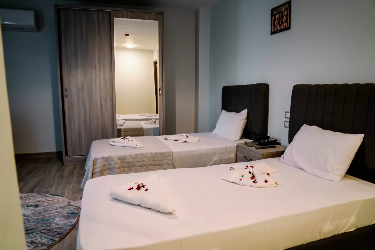 Double room with city view