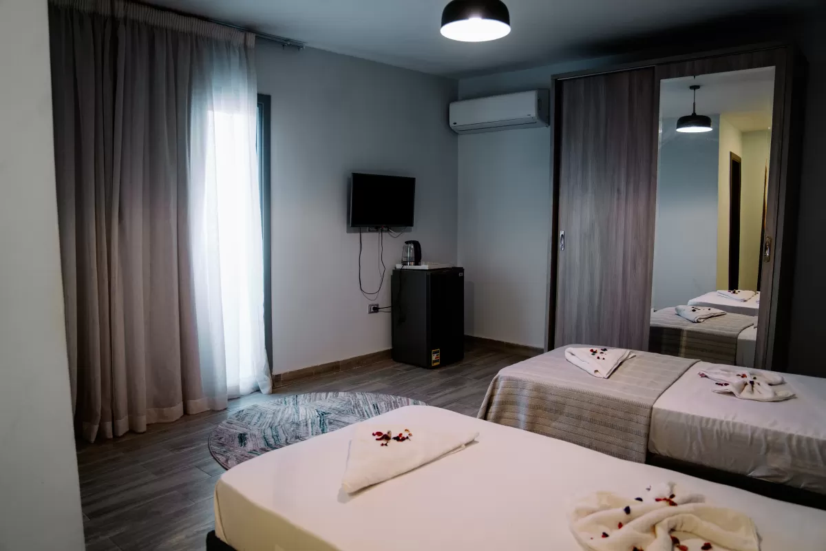 Double room with city view