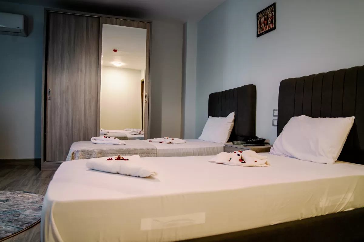 Double room with city view